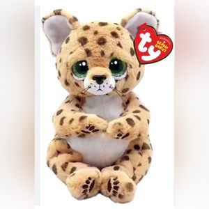 TY Lloyd the Leopard Beanie Bellie NWT